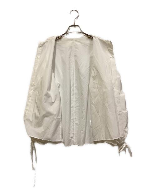 rosy monster（ロージーモンスター）rosy monster (ロージーモンスター) ボリュームスリーブブラウス ホワイト サイズ:SIZE Freeの古着・服飾アイテム