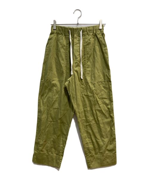 JOURNAL STANDARD（ジャーナルスタンダード）JOURNAL STANDARD (ジャーナルスタンダード) リネンベイカーパンツ カーキ サイズ:Mの古着・服飾アイテム