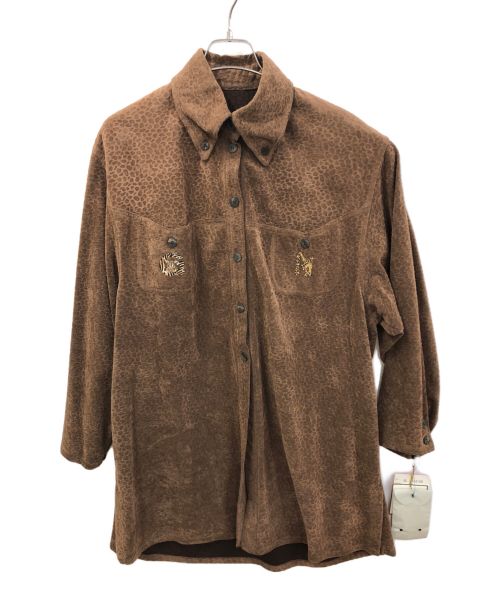 伊太利屋（イタリヤ）伊太利屋 (イタリヤ) レオパード柄セットアップ ブラウン サイズ:11の古着・服飾アイテム