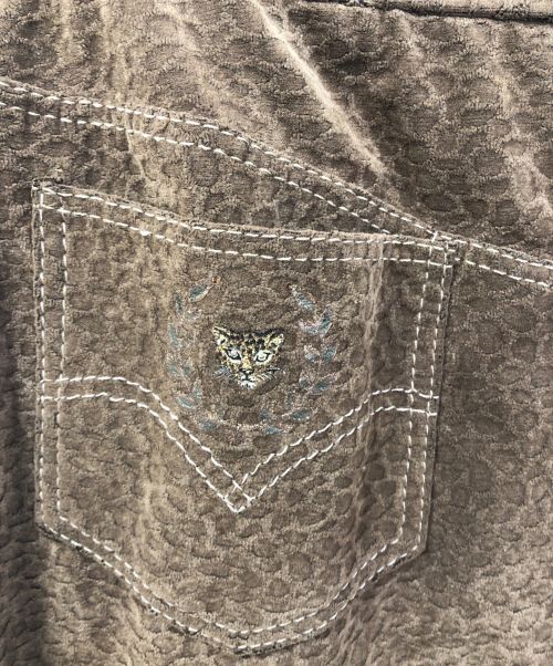 伊太利屋（イタリヤ）伊太利屋 (イタリヤ) レオパード柄セットアップ ブラウン サイズ:11の古着・服飾アイテム