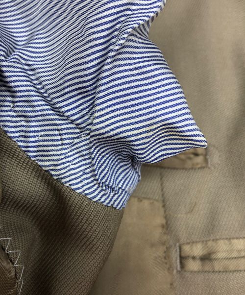 baams f（ビームスエフ）baams f (ビームスエフ) ウールセットアップスーツ ブラウン サイズ:90の古着・服飾アイテム