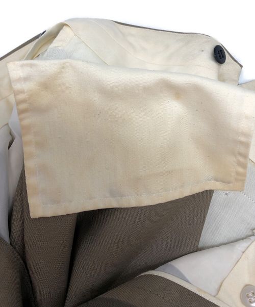 baams f（ビームスエフ）baams f (ビームスエフ) ウールセットアップスーツ ブラウン サイズ:90の古着・服飾アイテム