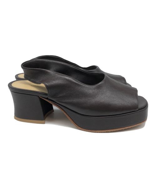 BOTTEGA VENETA（ボッテガベネタ）BOTTEGA VENETA (ボッテガベネタ) サンダル ブラウン サイズ:35の古着・服飾アイテム