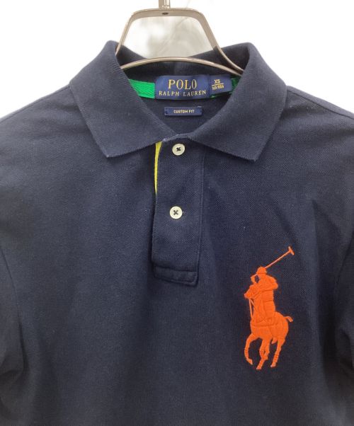 POLO RALPH LAUREN（ポロ・ラルフローレン）POLO RALPH LAUREN (ポロ・ラルフローレン) ポロシャツ ネイビー サイズ:XSの古着・服飾アイテム
