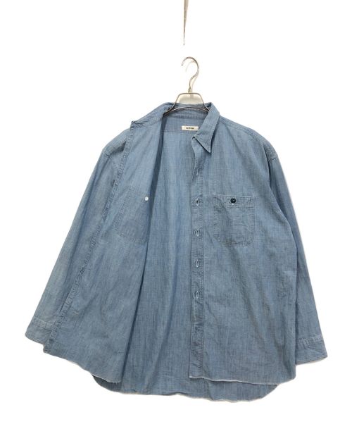 INTERIM（インテリム）INTERIM (インテリム) デニムシャツ インディゴ サイズ:3の古着・服飾アイテム