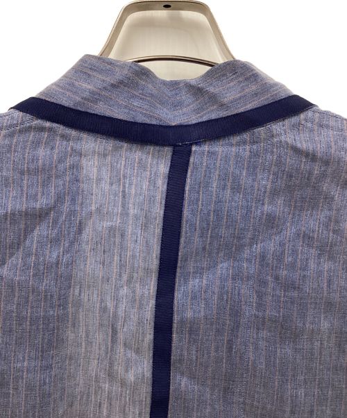 ARTISAN&ARTIST（アルティザン＆アーティスト）ARTISAN&ARTIST (アルティザン＆アーティスト) リネンジャケット ブルー サイズ:Mの古着・服飾アイテム