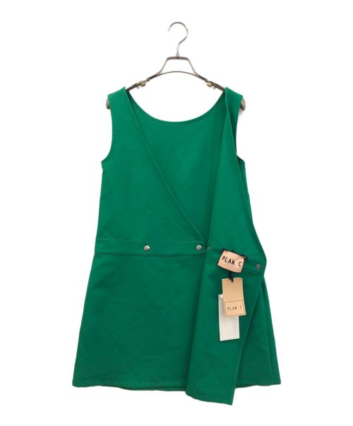 PLAN C（プランシー）Plan C (プランシー) ジレ グリーン サイズ:38 未使用品の古着・服飾アイテム