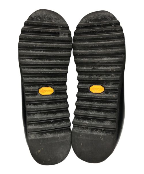 CASE（ケイス）CASE (ケイス) TOMO & CO (トモアンドシーオー) サイドゴアシューズ ブラック サイズ:27の古着・服飾アイテム