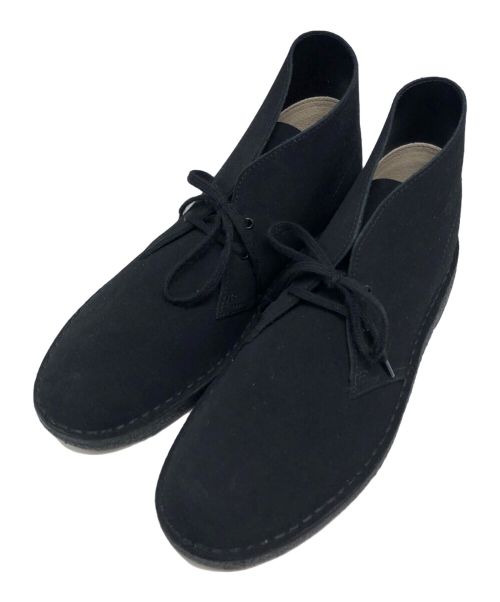 CLARKS（クラークス）CLARKS (クラークス) デザートブーツ ブラック サイズ:UK8の古着・服飾アイテム
