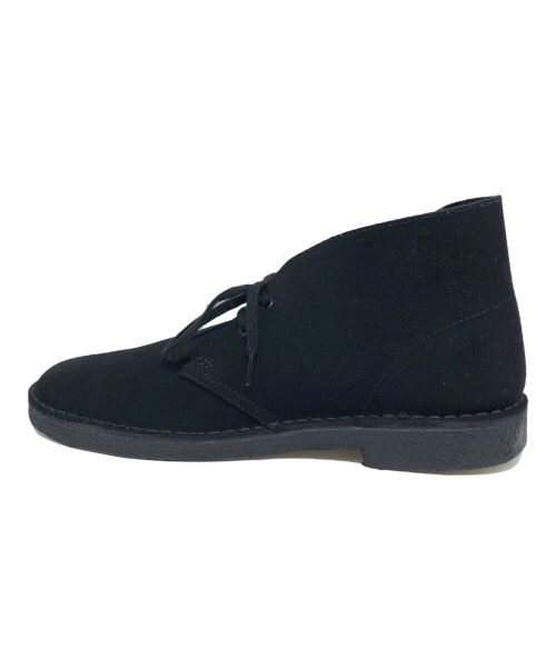 CLARKS（クラークス）CLARKS (クラークス) デザートブーツ ブラック サイズ:UK8の古着・服飾アイテム