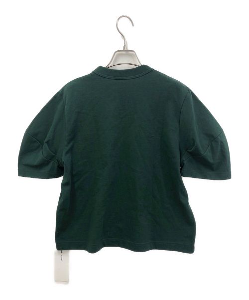 sacai（サカイ）sacai (サカイ) クルーネックTシャツ グリーン サイズ:3の古着・服飾アイテム