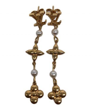 中古・古着通販】LOUIS VUITTON (ルイ ヴィトン) ピアス ゴールド