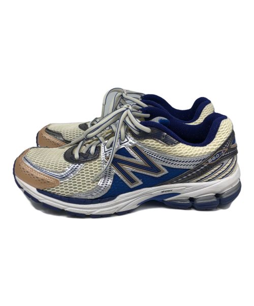 NEW BALANCE（ニューバランス）NEW BALANCE (ニューバランス) Aime Leon Dore (エメレオンドレ) ML860AM2 ベージュ サイズ:28の古着・服飾アイテム