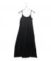 Plage (プラージュ) プリーツキャミマキシワンピース ブラック サイズ:36：4000円
