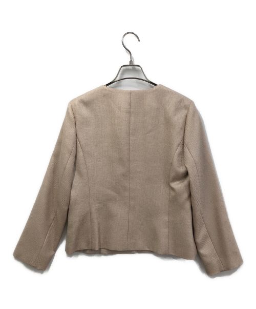 LESTERA（レステラ）LESTERA (レステラ) ジャケット ベージュ サイズ:38 未使用品の古着・服飾アイテム