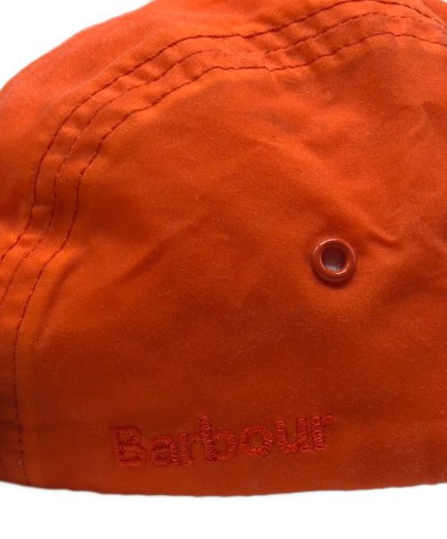 SUPREME（シュプリーム）Supreme (シュプリーム) Barbour (バブアー) Waxed Cotton Camp Cap オレンジの古着・服飾アイテム