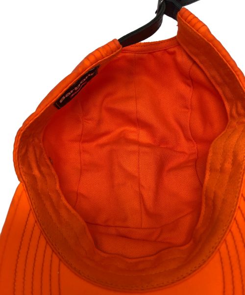 SUPREME（シュプリーム）Supreme (シュプリーム) Barbour (バブアー) Waxed Cotton Camp Cap オレンジの古着・服飾アイテム