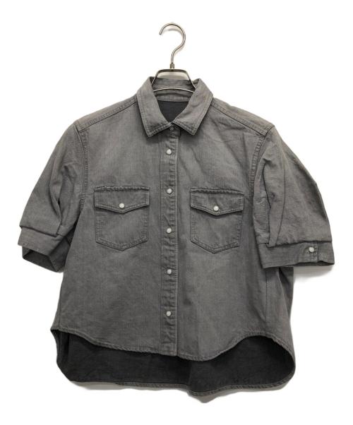 sacai（サカイ）sacai (サカイ) Denim Shirt グレー サイズ:1の古着・服飾アイテム