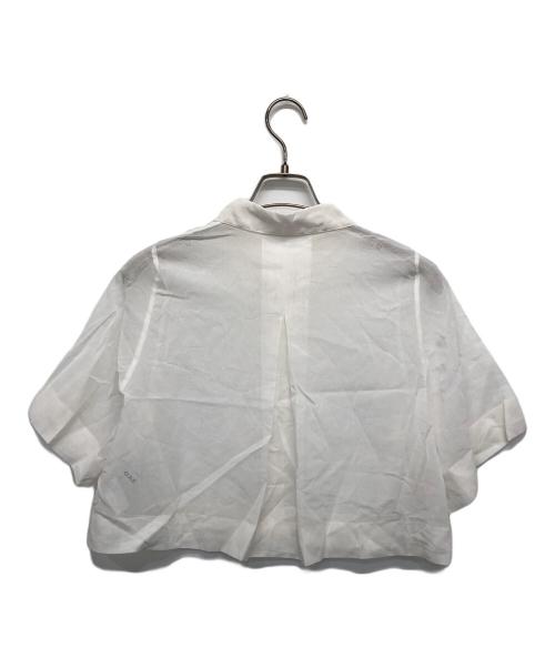 CABAN（キャバン）CABAN (キャバン) シアーシャツ ホワイト サイズ:Sの古着・服飾アイテム