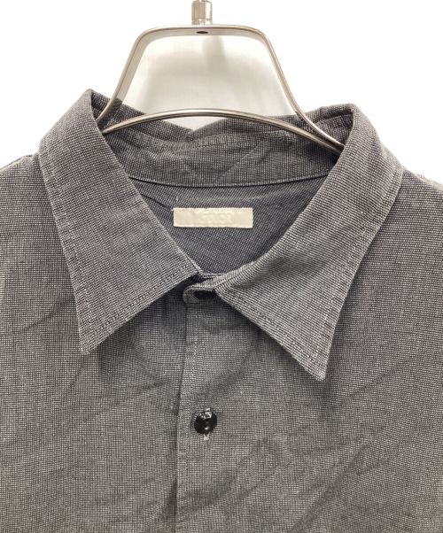 ULTERIOR（アルテリア）ULTERIOR (アルテリア) OXFORD OVERLAID SHIRT グレー サイズ:4(大き目のMサイズ)の古着・服飾アイテム