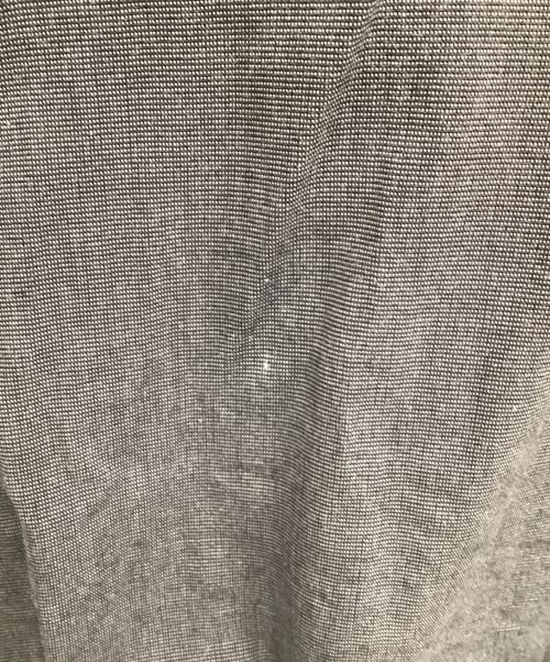 ULTERIOR（アルテリア）ULTERIOR (アルテリア) OXFORD OVERLAID SHIRT グレー サイズ:4(大き目のMサイズ)の古着・服飾アイテム