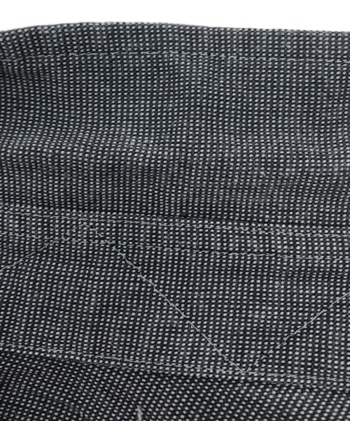 ULTERIOR（アルテリア）ULTERIOR (アルテリア) OXFORD OVERLAID SHIRT グレー サイズ:4(大き目のMサイズ)の古着・服飾アイテム