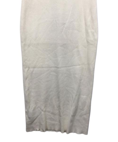 Snidel（スナイデル）Snidel (スナイデル) Sustainableチュール&ノースリニットワンピース ベージュ サイズ:ONE SIZE 未使用品の古着・服飾アイテム