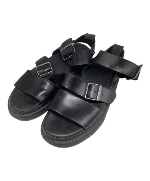Dr.Martens（ドクターマーチン）Dr.Martens (ドクターマーチン) サンダル ブラック サイズ:UK5の古着・服飾アイテム