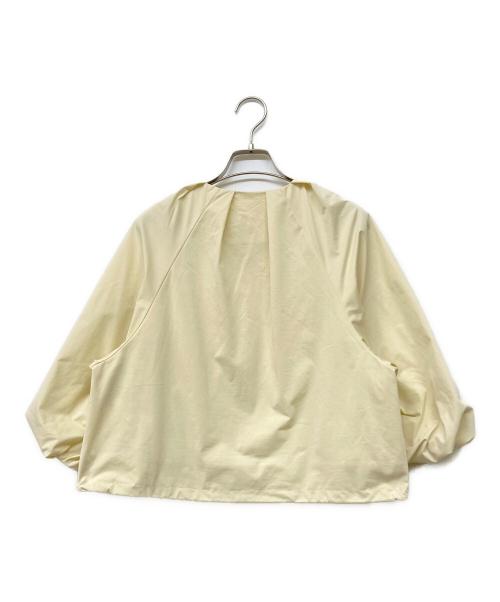 green label relaxing（グリーンレーベルリラクシング）green label relaxing (グリーンレーベルリラクシング) メモリーバルーン ブルゾン イエロー サイズ:‐の古着・服飾アイテム
