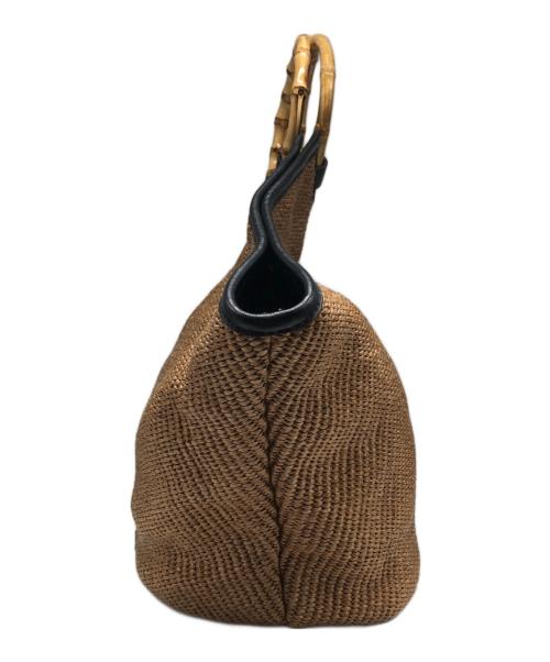 nouer（ヌエール）nouer (ヌエール) カゴバッグ ベージュの古着・服飾アイテム