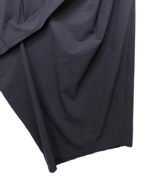 ENFOLD（エンフォルド）ENFOLD (エンフォルド) アシンメトリーノースリーブワンピース ネイビー サイズ:38の古着・服飾アイテム