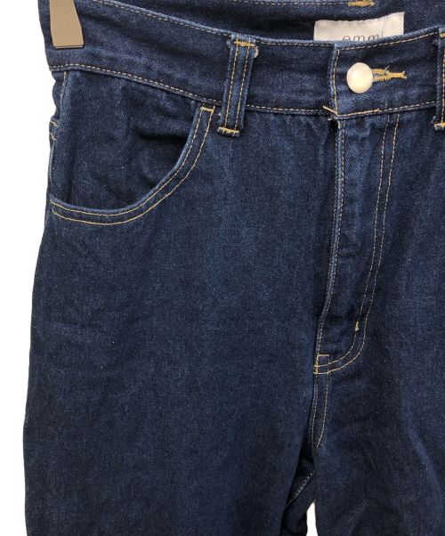 emmi（エミ）emmi (エミ) カーブシルエットデニムパンツ インディゴの古着・服飾アイテム