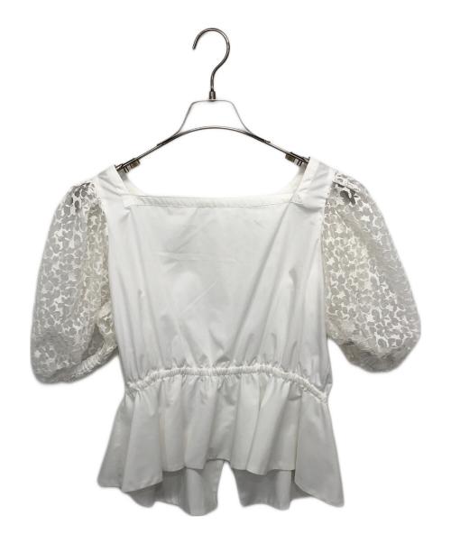 rosy monster（ロージーモンスター）rosy monster (ロージーモンスター) ブラウス ホワイト サイズ:Fの古着・服飾アイテム