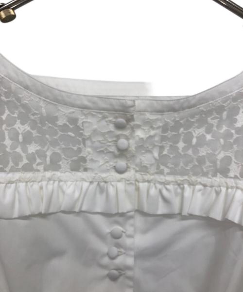 rosy monster（ロージーモンスター）rosy monster (ロージーモンスター) ブラウス ホワイト サイズ:Fの古着・服飾アイテム