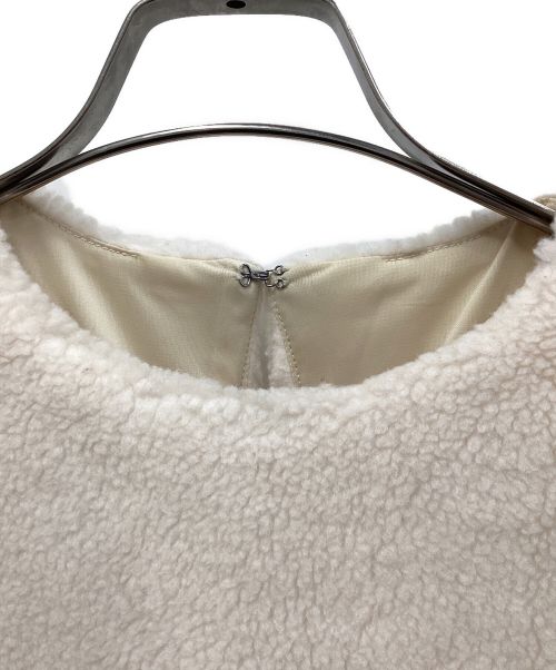 RIM.ARK（リムアーク）RIM.ARK (リムアーク) ボアベスト アイボリー サイズ:FREEの古着・服飾アイテム