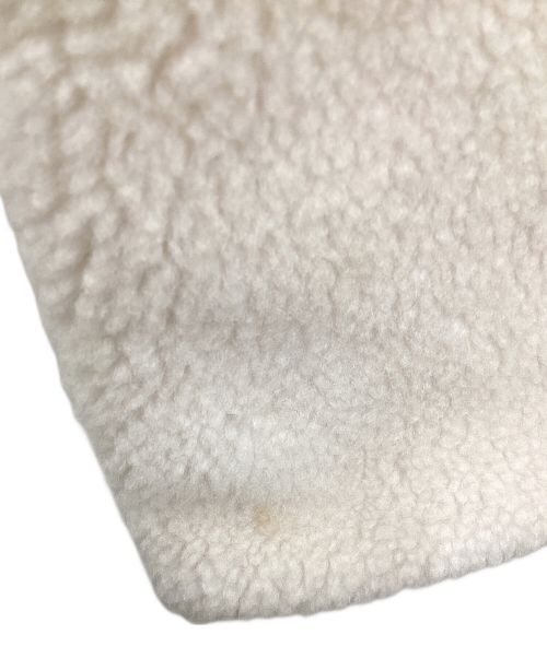 RIM.ARK（リムアーク）RIM.ARK (リムアーク) ボアベスト アイボリー サイズ:FREEの古着・服飾アイテム