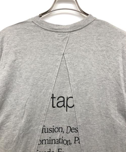 WTAPS（ダブルタップス）WTAPS (ダブルタップス) イングリディエントショートスリーブTシャツ グレー サイズ:X 03の古着・服飾アイテム