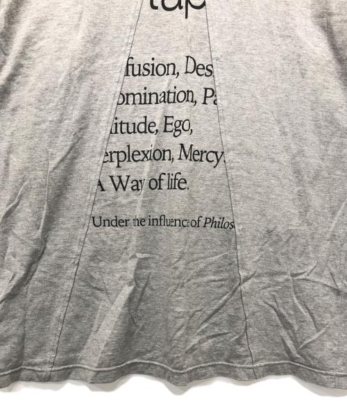 WTAPS（ダブルタップス）WTAPS (ダブルタップス) イングリディエントショートスリーブTシャツ グレー サイズ:X 03の古着・服飾アイテム