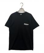 stussyステューシー）の古着「８ボールTシャツ」｜ブラック