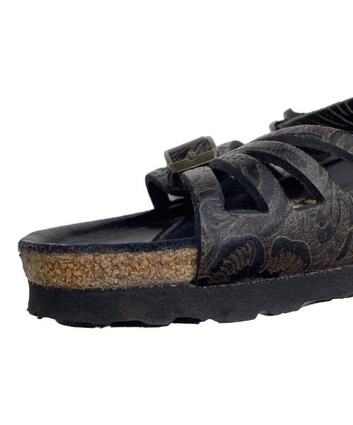 BIRKENSTOCK（ビルケンシュトック）BIRKENSTOCK (ビルケンシュトック) サンダル ブラック サイズ:23の古着・服飾アイテム