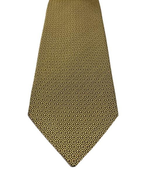 GUCCI（グッチ）GUCCI (グッチ) ネクタイ ゴールド サイズ:151の古着・服飾アイテム