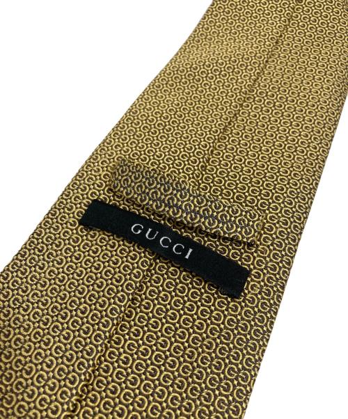 GUCCI（グッチ）GUCCI (グッチ) ネクタイ ゴールド サイズ:151の古着・服飾アイテム