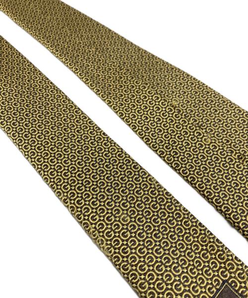 GUCCI（グッチ）GUCCI (グッチ) ネクタイ ゴールド サイズ:151の古着・服飾アイテム