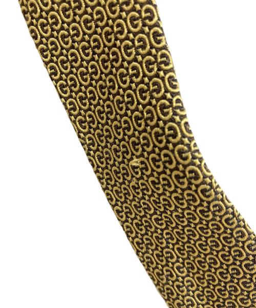 GUCCI（グッチ）GUCCI (グッチ) ネクタイ ゴールド サイズ:151の古着・服飾アイテム