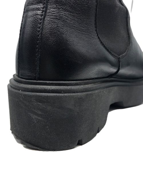 CORSO ROMA 9（コルソローマノーヴェ）CORSO ROMA 9 (コルソローマノーヴェ) サイドゴアブーツ ブラック サイズ:37の古着・服飾アイテム