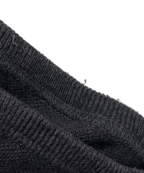 crepuscule（クレプスキュール）crepuscule (クレプスキュール) Light Moss Stitch Polo ブラック サイズ:1の古着・服飾アイテム