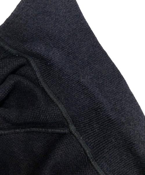 crepuscule（クレプスキュール）crepuscule (クレプスキュール) Light Moss Stitch Polo ブラック サイズ:1の古着・服飾アイテム