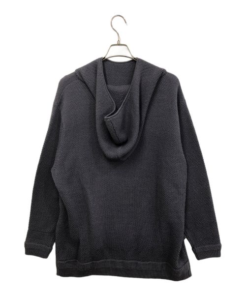 KARASHI（カラシ）KARASHI (カラシ) ニットパーカー グレー サイズ:Fの古着・服飾アイテム