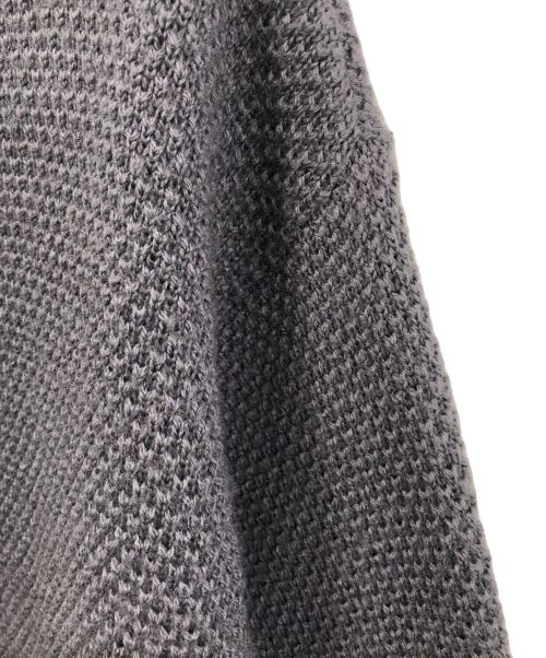 KARASHI（カラシ）KARASHI (カラシ) ニットパーカー グレー サイズ:Fの古着・服飾アイテム