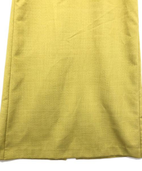 Lily Brown（リリーブラウン）Lily Brown (リリーブラウン) 配色フリルワンピース グリーン サイズ:1の古着・服飾アイテム